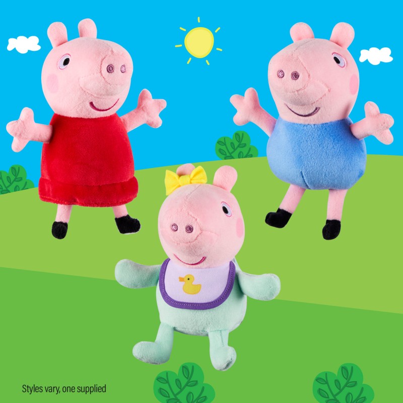 PEPPA PIG Plīša rotaļlieta, 15 cm, P08448