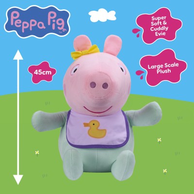PEPPA PIG Plīša rotaļlieta Evie, 30 cm, P08514