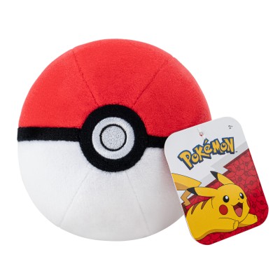 POKEMON plīša rotaļlieta Poké Ball, 12 cm, PKW3554