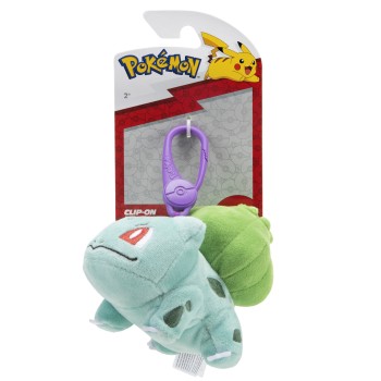 POKEMON W8 Piespraužama plīša rotaļlieta, 8 cm, PKW95177-8