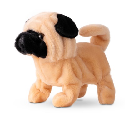 PUGS AT PLAY Staigājošs suns "Peanut", PAP28