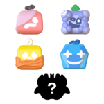 BLOX FRUITS Squishy figūriņa slēgtā iepakojumā, SQ3310