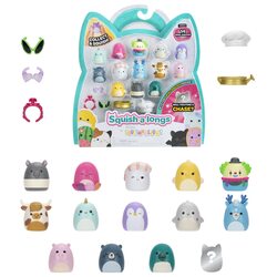 SQUISHMALLOWS SQUISH-A-LONGS figūriņas, 14 gab., 2,5 cm, SQAL0028
