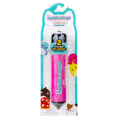 SQUISHMALLOWS Squish-a-longs Scribbles maciņš ar 2 mini figūriņām, SQAL0147