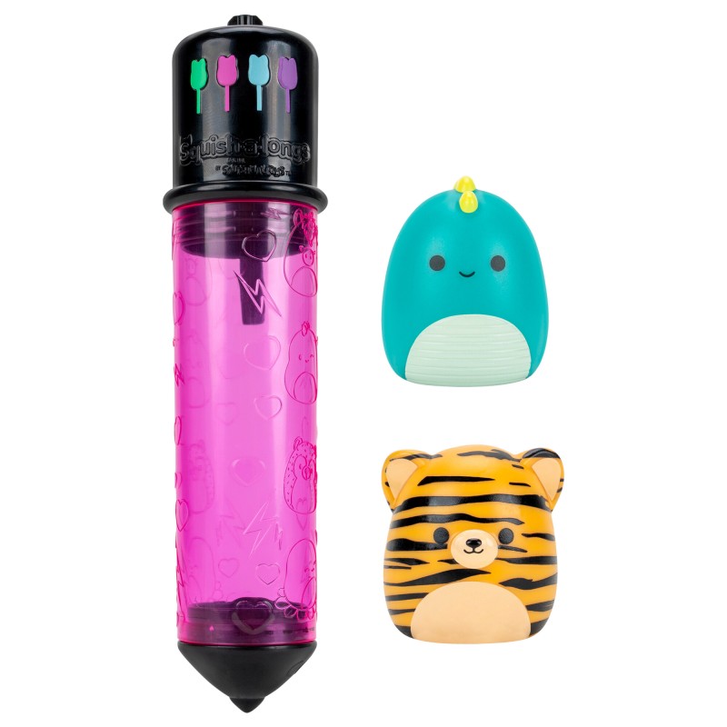 SQUISHMALLOWS Squish-a-longs Scribbles maciņš ar 2 mini figūriņām, SQAL0147