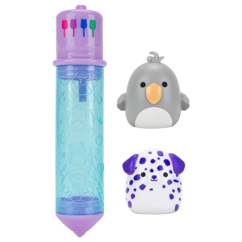 SQUISHMALLOWS Squish-a-longs Scribbles maciņš ar 2 mini figūriņām, SQAL0147