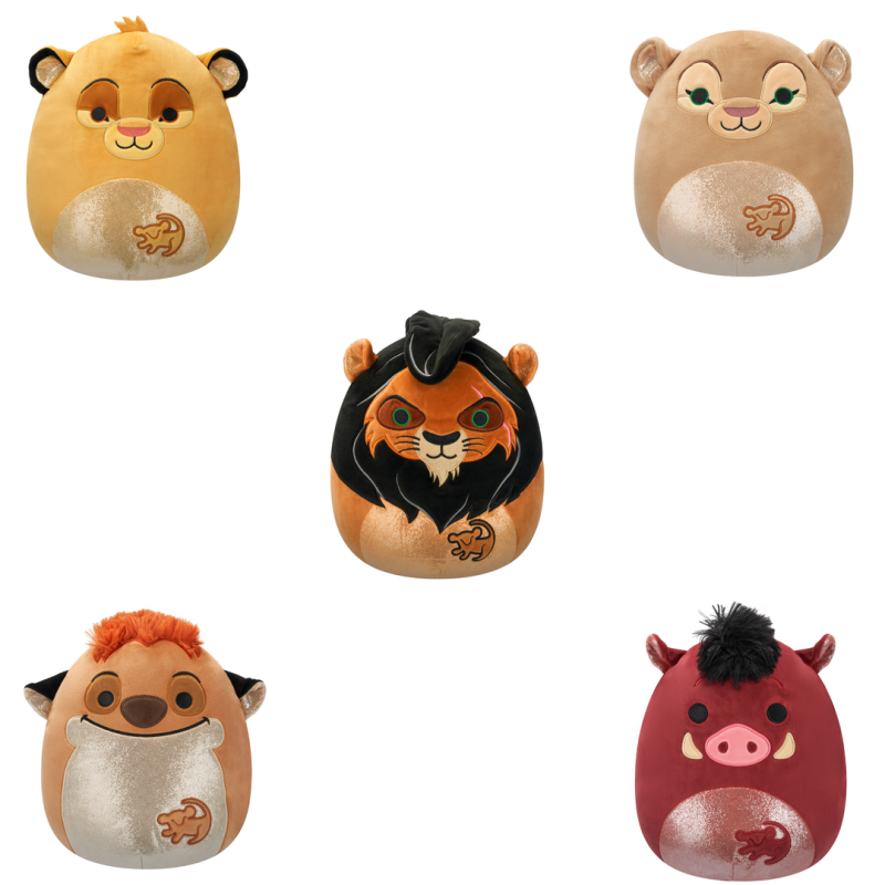 SQUISHMALLOWS The Lion King Plīša rotaļlieta, 20 cm, SQLK8