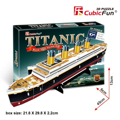 CUBICFUN 3D puzle Titaniks, T4012H