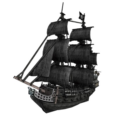 CUBICFUN 3D Puzle kuģis \"Queen Ann\s Revenge\", T4018H