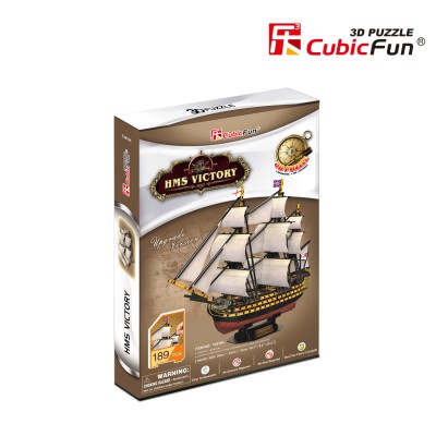 CUBICFUN 3D puzle kuģis HMS Victory, T4019H