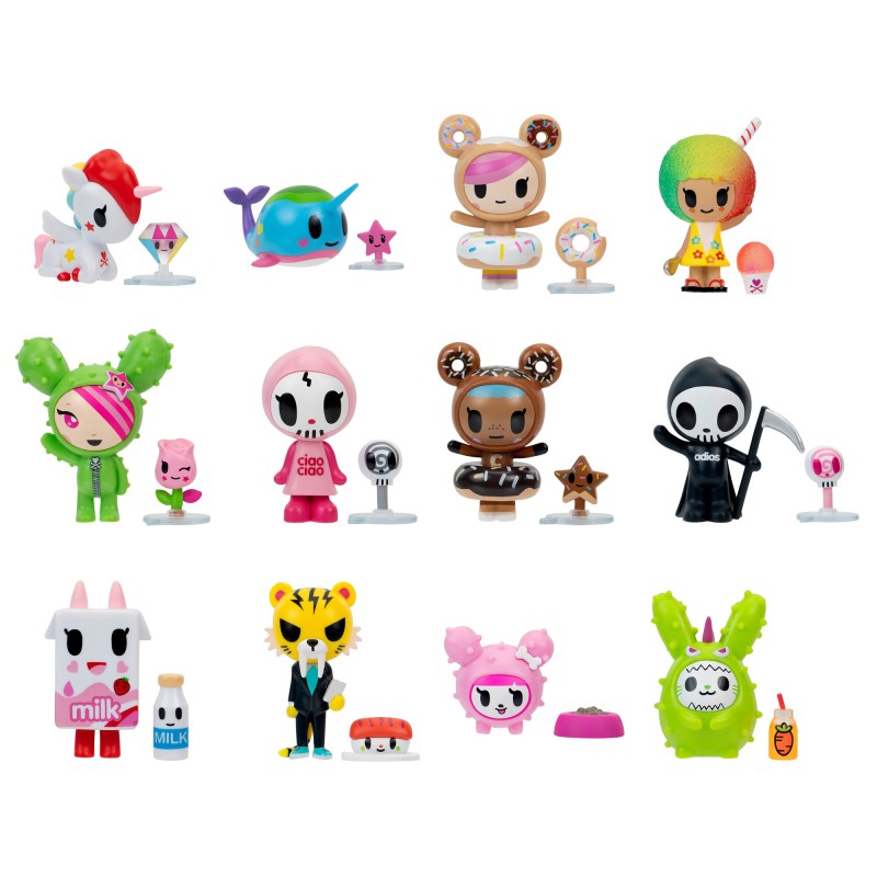 TOKIDOKI фигурка с аксесуаром, 5 см, TKDI0001