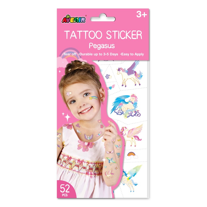 AVENIR Tetovējumu uzlīmes: Pēgass, TS218145