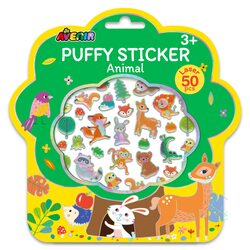 AVENIR Pufīgās uzlīmes Dzīvnieki, TS238248