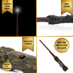 HARRY POTTER Burvju zizlis ar lampiņu – Harijs Poters, 18 cm, WW1128