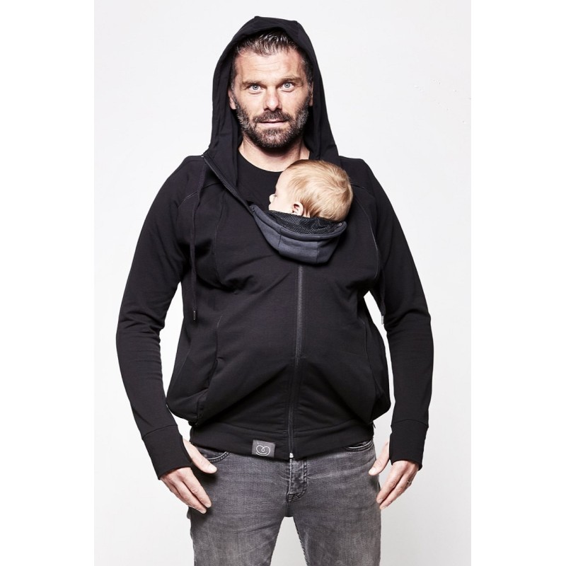 LOVE RADIUS Parent's Hoodie, Black