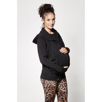 LOVE RADIUS Parent's Hoodie, Black