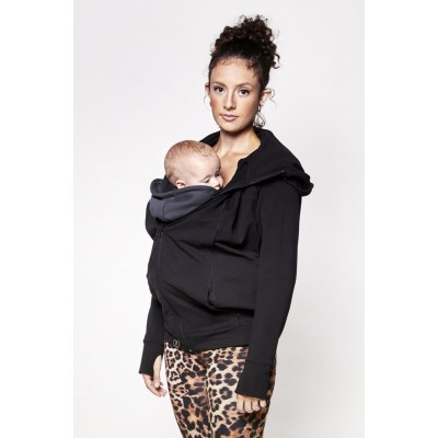 LOVE RADIUS Parent's Hoodie, Black