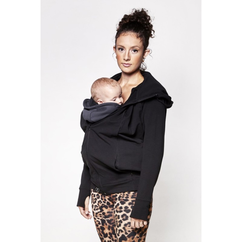 LOVE RADIUS Parent's Hoodie, Black
