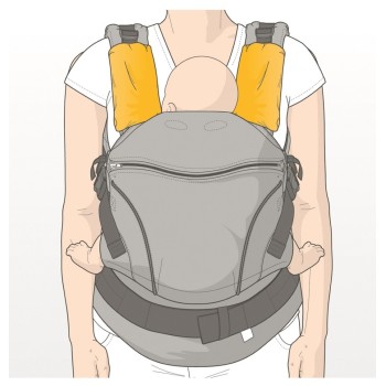 Manduca Strap protector Fumbee, Botanic Vanilla