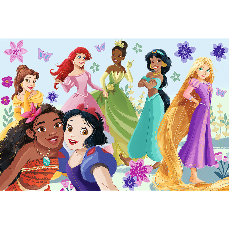 TREFL DISNEY PRINCESS Dėlionė „Princesės“ 60 det., 17409T