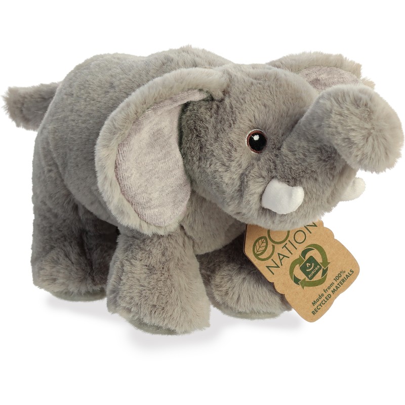 AURORA Eco Nation Plush Elephant, 15 cm, 200095A