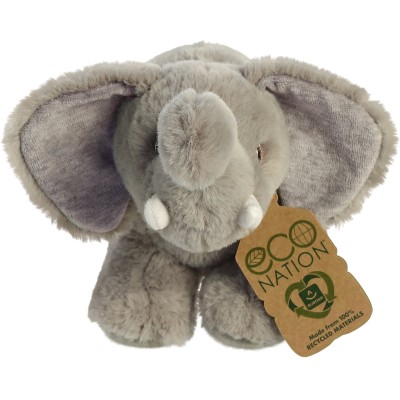 AURORA Eco Nation Plush Elephant, 15 cm, 200095A