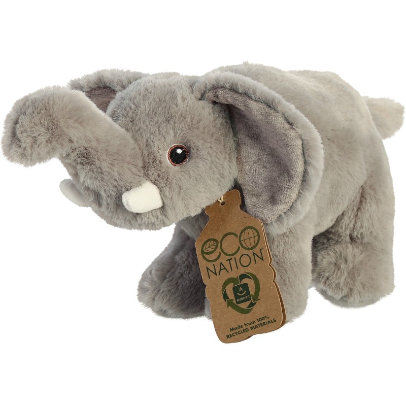 AURORA Eco Nation Plush Elephant, 15 cm, 200095A