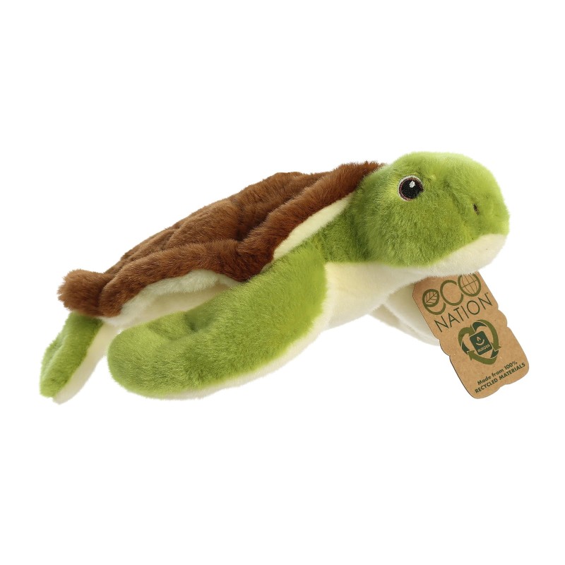 AURORA Eco Nation plush Turtle, 27 cm, 200098A