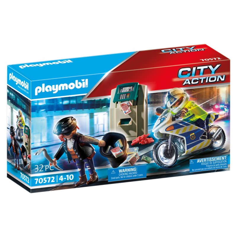 PLAYMOBIL Bank Robber Chase 70572, 70572