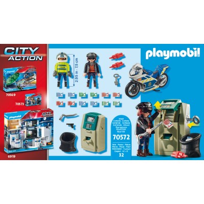 PLAYMOBIL Bank Robber Chase 70572, 70572