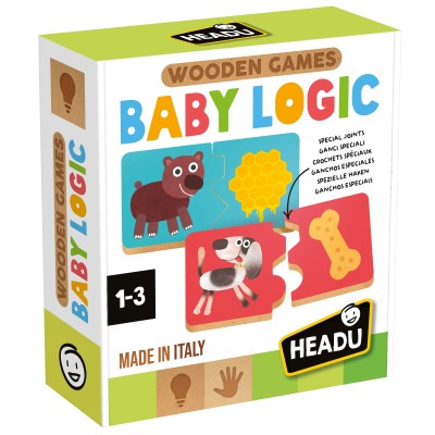 HEADU puidust mäng Baby Logic, MU62494