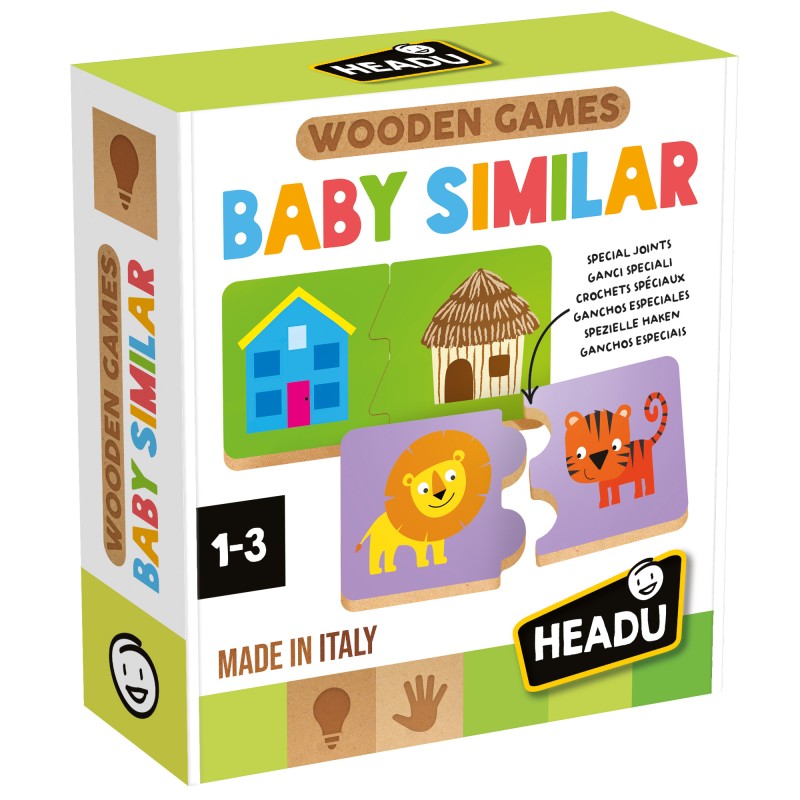 HEADU puidust mäng Baby Similar, MU62517
