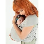 ISARA stretchy wrap, Silver Grey