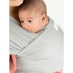 ISARA stretchy wrap, Silver Grey