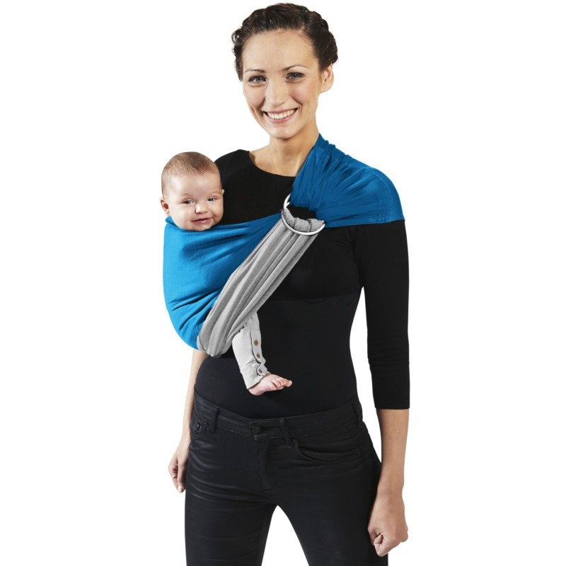 LOVE RADIUS No Knot Little Wrap, Chine/Blue