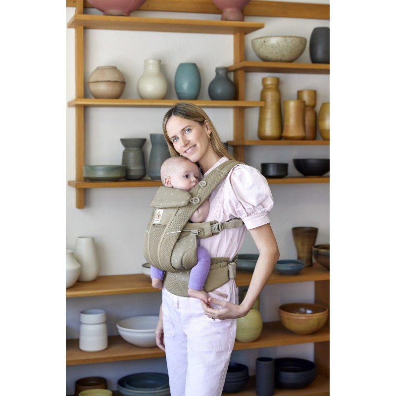 Ergobaby Omni Breeze, Soft Olive Diamond