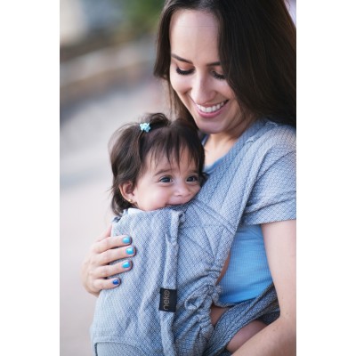 Neko Half Buckle Baby - Grey Diamond