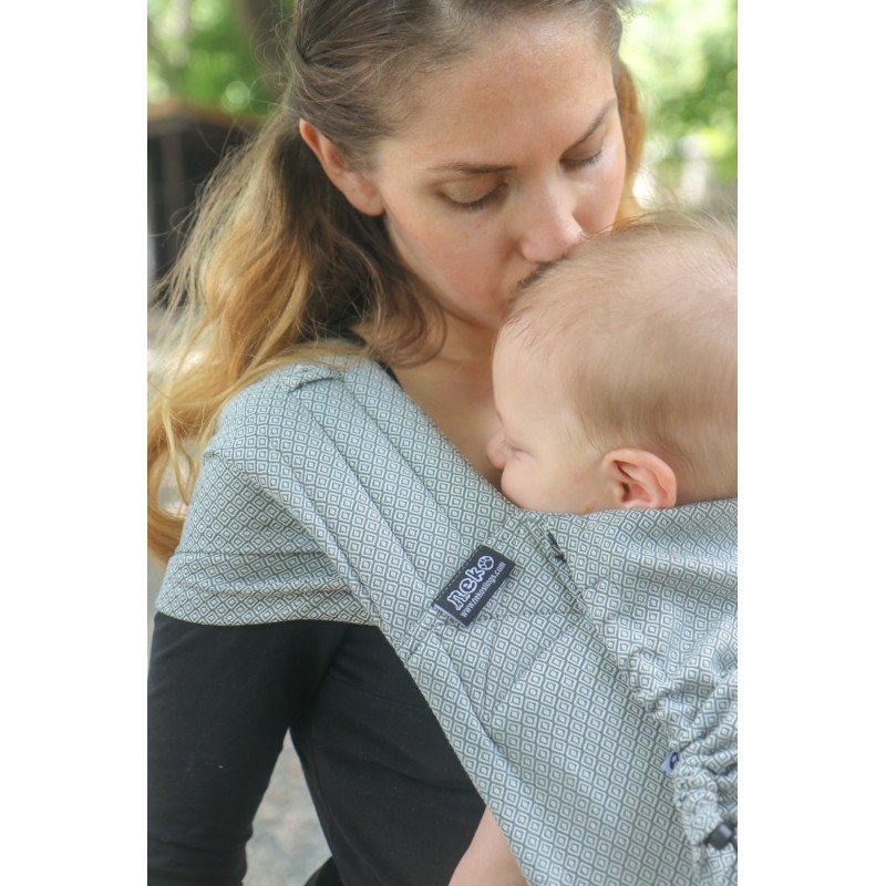 Neko Half Buckle Baby - Grey Diamond