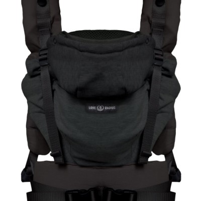 LOVE RADIUS HoodieCarrier 2, Black Forest