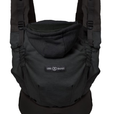 LOVE RADIUS HoodieCarrier 2, Black Forest