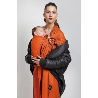 LOVE RADIUS No Knot Woven Wrap, Fauve