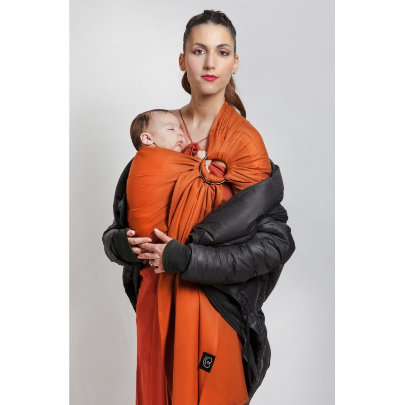 LOVE RADIUS No Knot Woven Wrap, Fauve