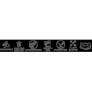ISARA stretchy wrap, Onyx Black