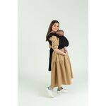 ISARA stretchy wrap, Onyx Black