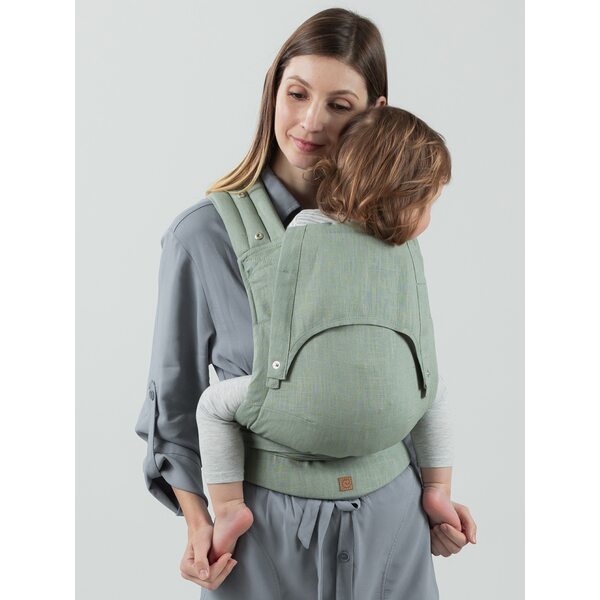 ISARA QUICK  (half buckle), Sage Green Linen