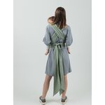 ISARA QUICK  (half buckle), Sage Green Linen