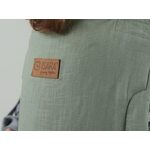 ISARA QUICK  (half buckle), Sage Green Linen