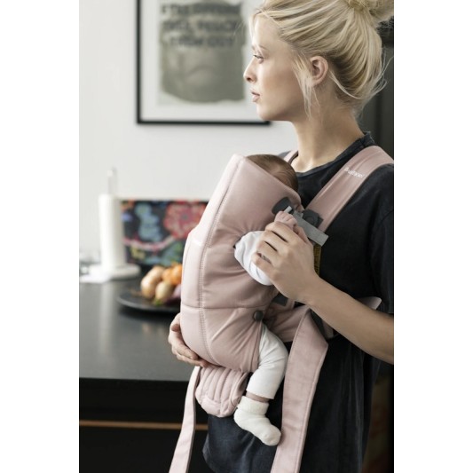 BabyBjorn Рюкзак-кенгуру Baby Carrier Mini Dusty Pink, Cotton 021014