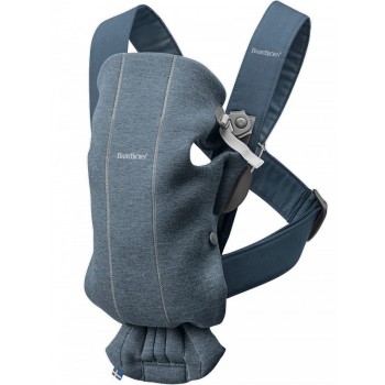 BabyBjorn Ķengursoma Baby Carrier Mini Dove blue, 3D Jersey 021031