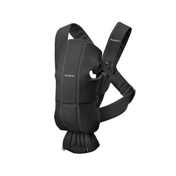 BabyBjorn Ķengursoma Baby Carrier Mini Black, cotton 021056